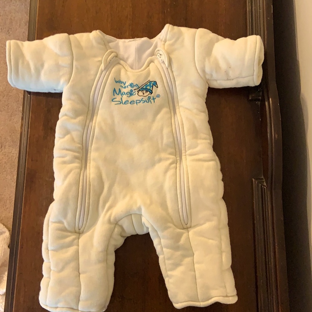 Merlins magic sleep suit. Yellow.